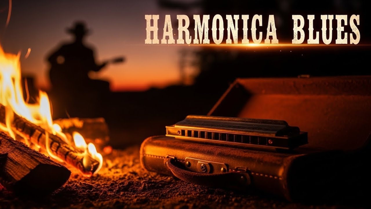 Acoustic Harmonica Blues – Empty Station Night
