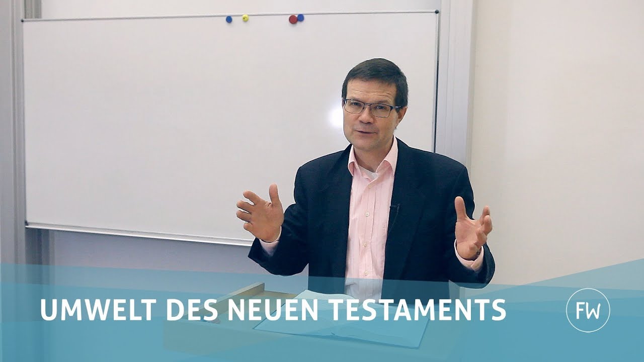 Prof. Dr. Stenschke: Umwelt des Neuen Testaments