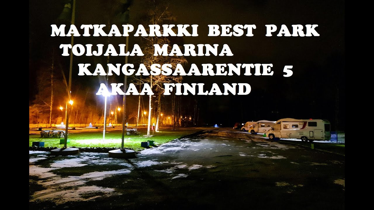Caravan & Matkakohteita Suomi Jakso 18 Matkaparkki Best Park Toijala Marina