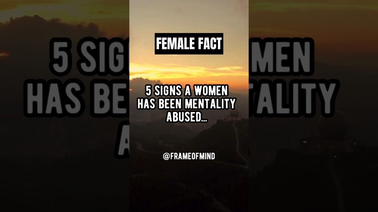 5 signs a women has been mentally abused&hellip;#psychologyfacts #girlfacts