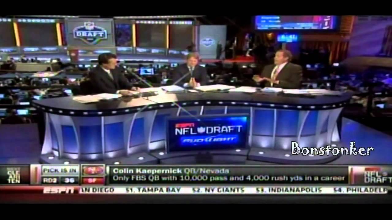 49ers select Colin Kaepernick