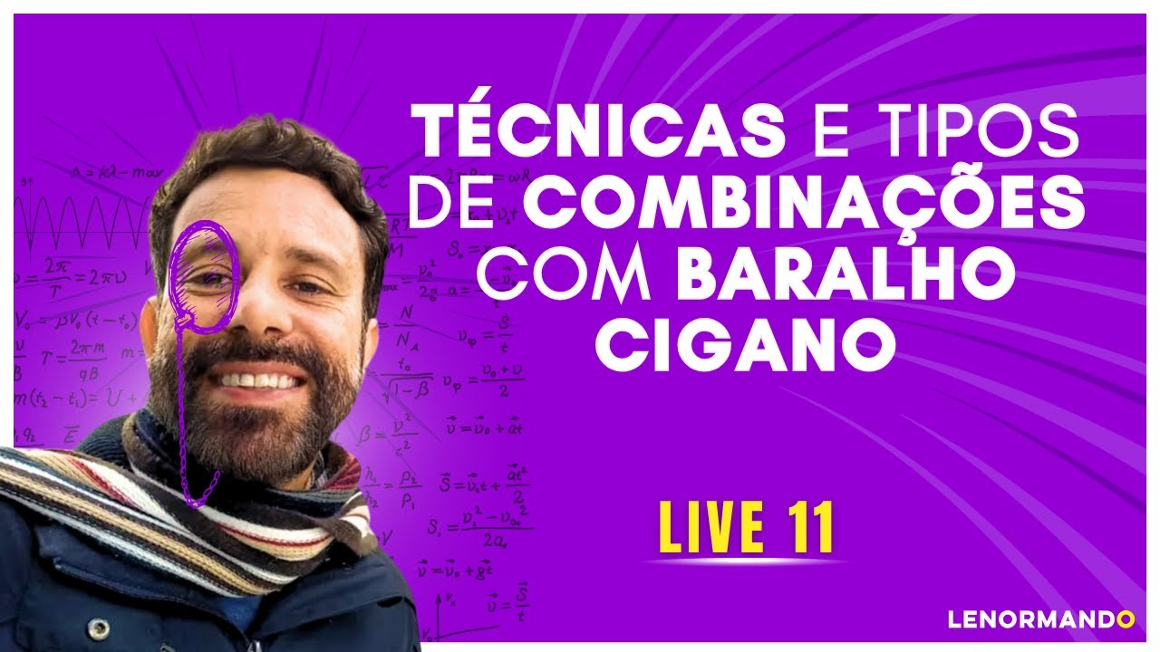 TÉCNICAS  e tipos de COMBINAÇÕES com Baralho Cigano/Petit Lenomand - Alexsander Lepletier | Live #11
