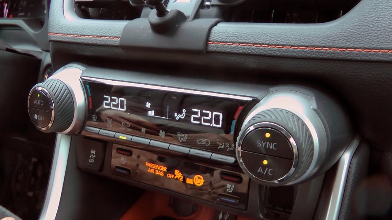 Toyota RAV4 (2019-2025): Climate Control Panel Removal.