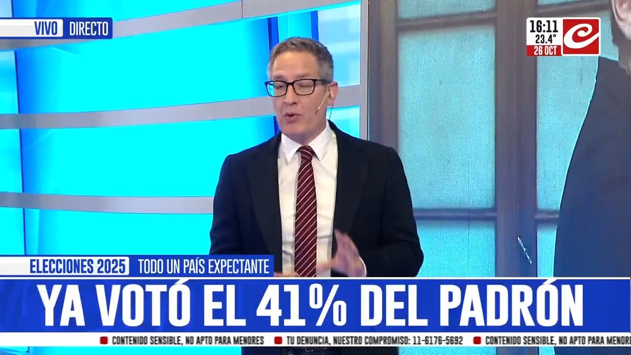 Elecciones 2025: 128 mil personas votan en el exterior