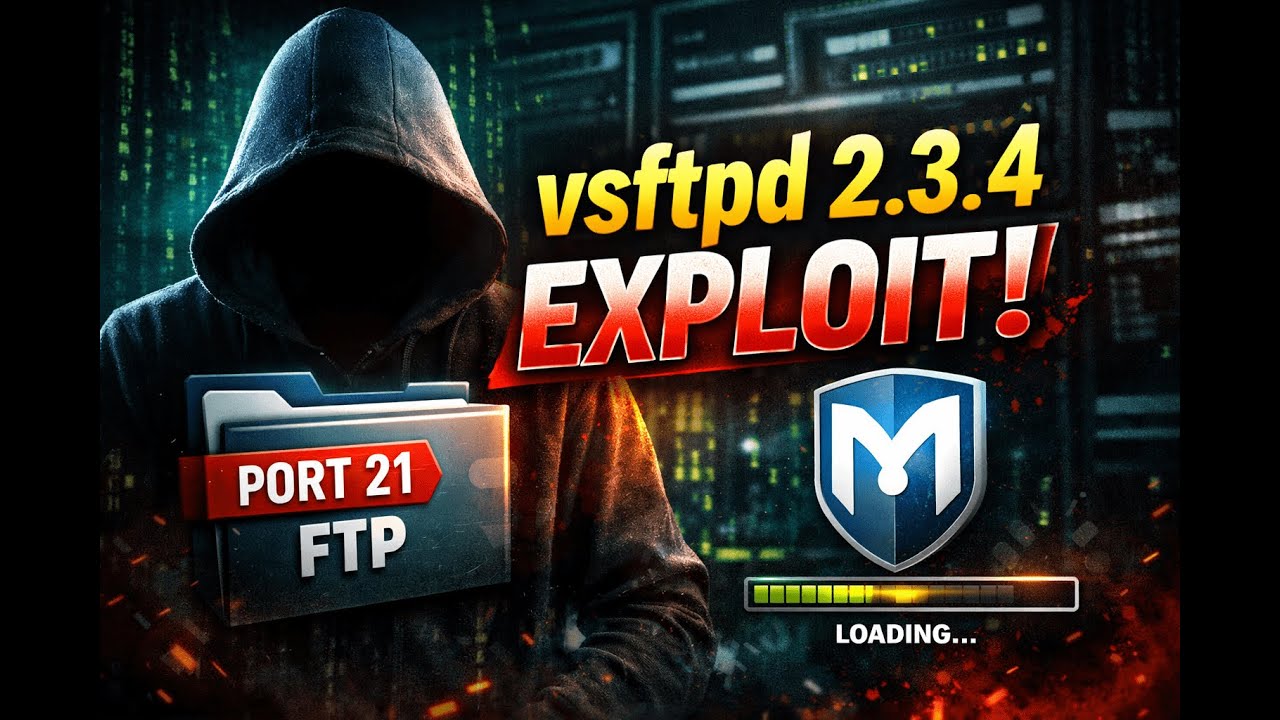 vsftpd 2.3.4 Exploit | FTP Port 21 Backdoor Attack Using Metasploit (Bangla Tutorial)