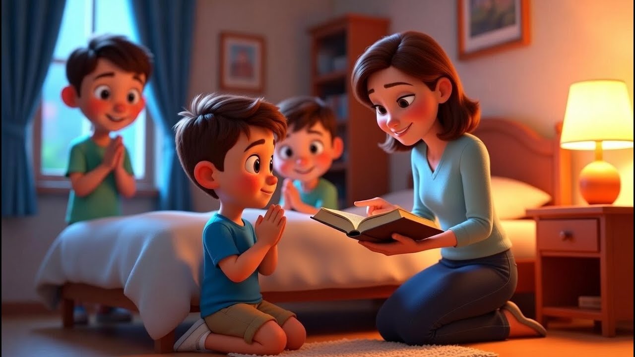 🌟 HOW TO PRAY | Kids Bible Cartoon 🙏🏽