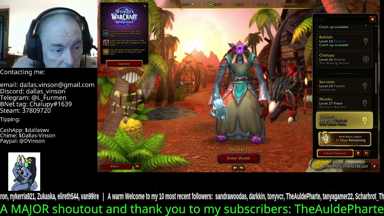 World of Warcraft (07 JAN 26)