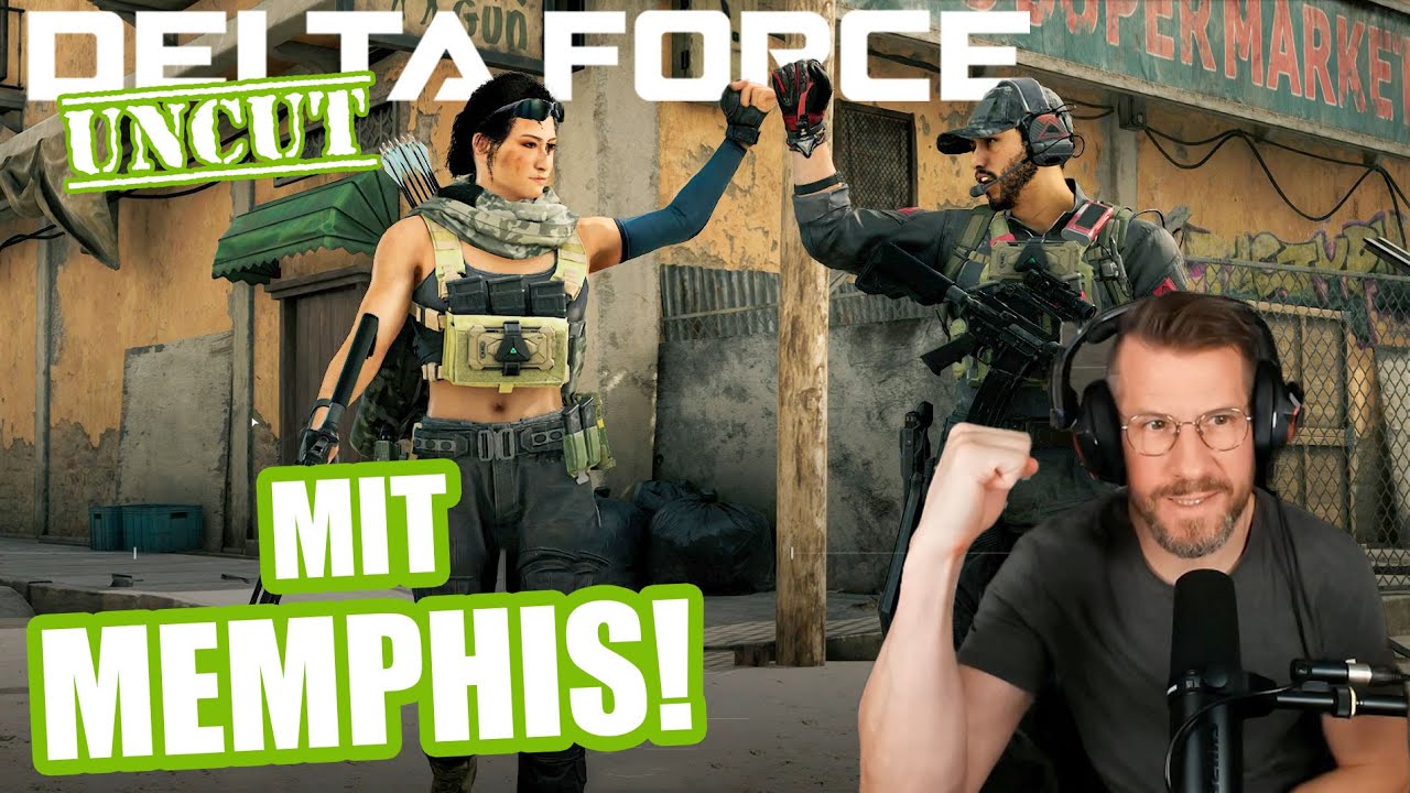 Delta Force mit Memphis! Stream vom 05.12.2024 [Warfare und Extraction]