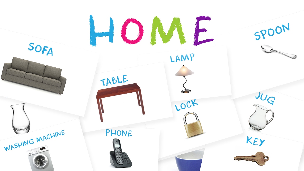 Learn Furniture & Common House Objects for Kids