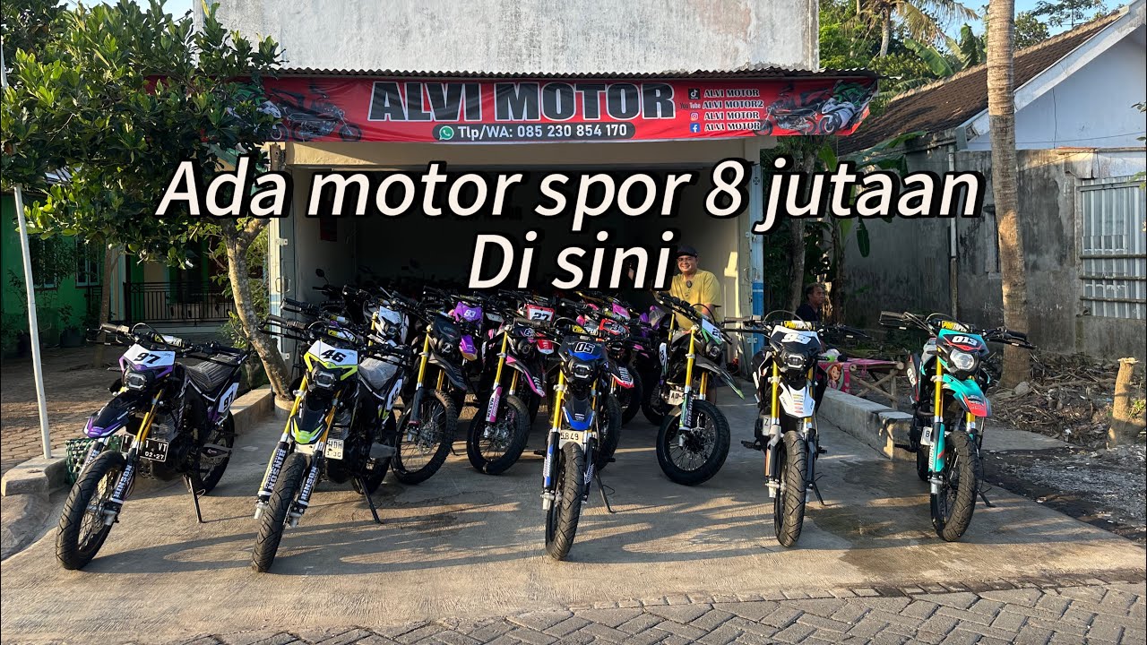 Update stok di alvi motor,admin 085230854170