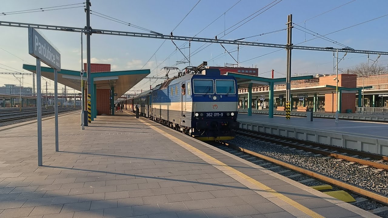 Vlaky: Pardubice hlavní nádraží 16.11.2024