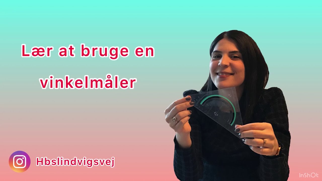 Tegn vinkler ud fra givet mål del 2