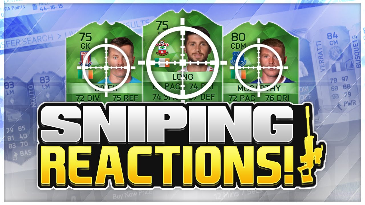 FIFA 16 | SNIPING REACTIONS EP24 | SNIPING FAILS AND LIVE REACTIONS | FIFA 16 ULTIMATE TEAM