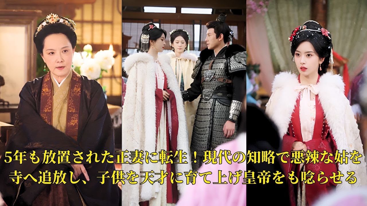 【映画 フル】5年も放置された正妻に転生！現代の知略で悪辣な姑を寺へ追放し、子供を天才に育て上げ皇帝をも唸らせる #映画 #中国ドラマ #ショートドラマ