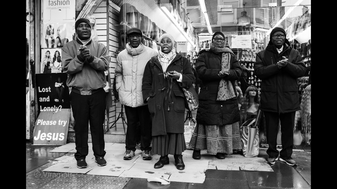 A rainy day in Brixton. Leica Q3 Monochrom