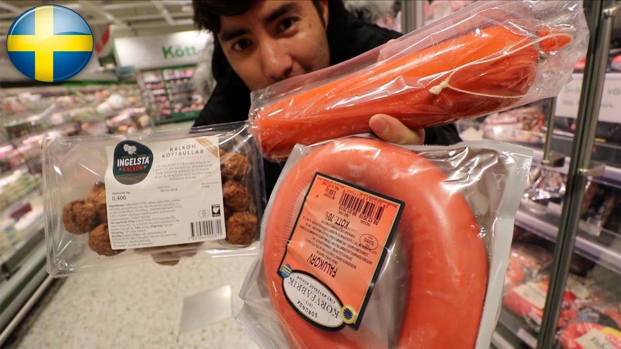 Visitando un SUPERMERCADO en SUECIA