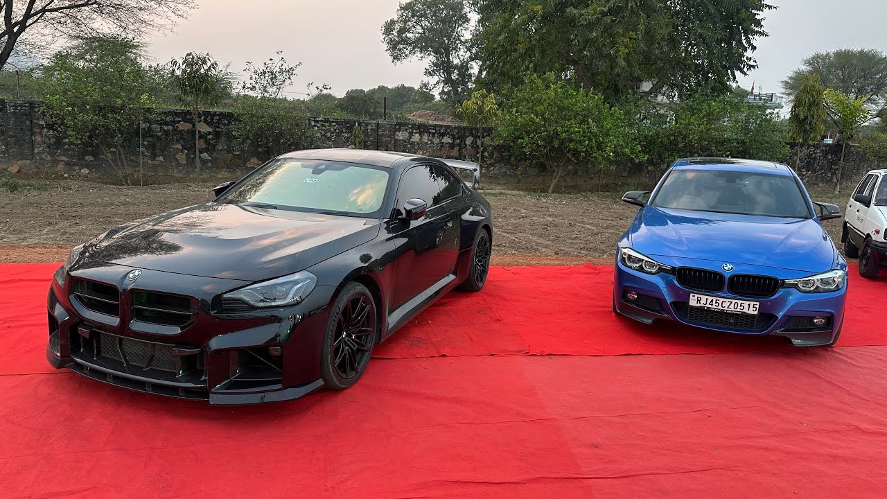Bmw M2 vs Bmw M3 Vs Bmw M4 Vs Bmw M8 Drifting Comptition #supercars in jaipur 