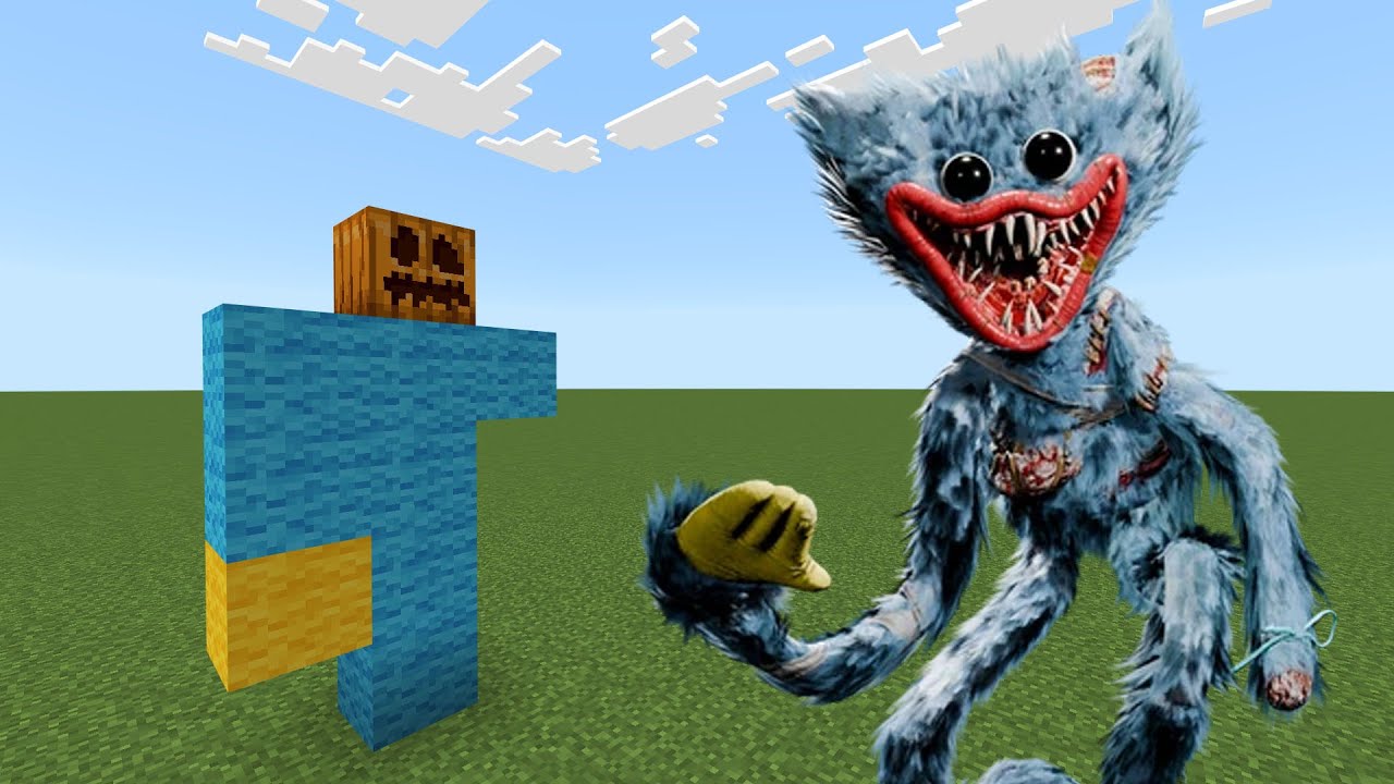 NEVER SPAWN Huggy Wuggy Addon in Minecraft PE!?