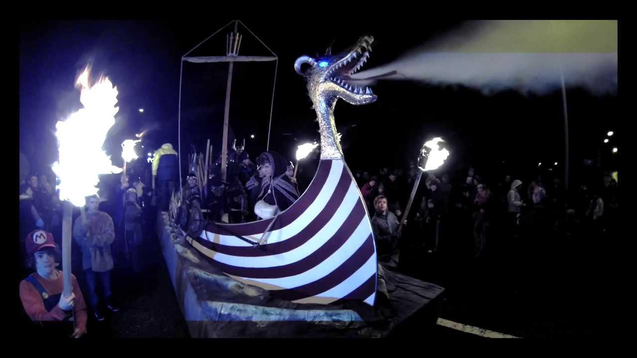 Scalloway Fire Festival 2014