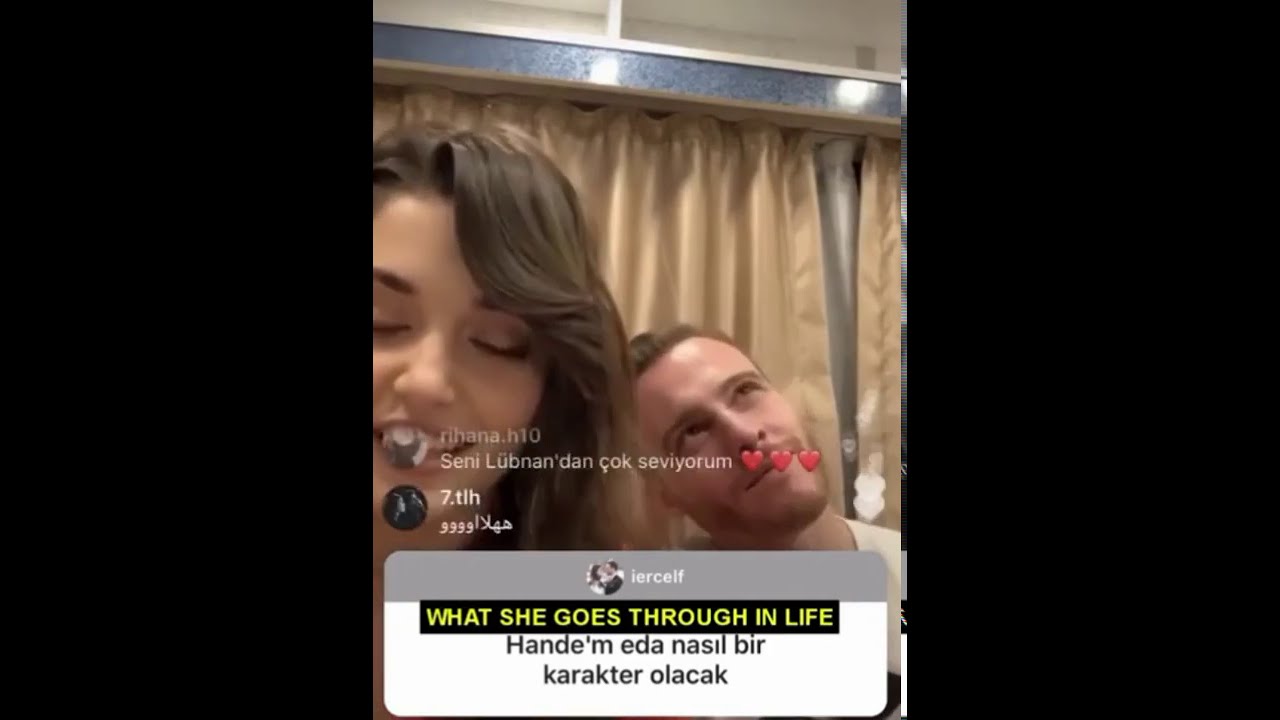 Hande Er&ccedil;el - Kerem B&uuml;rsin - LIVE - ENGLISH SUBTITLES - Sen &Ccedil;al Kapimi