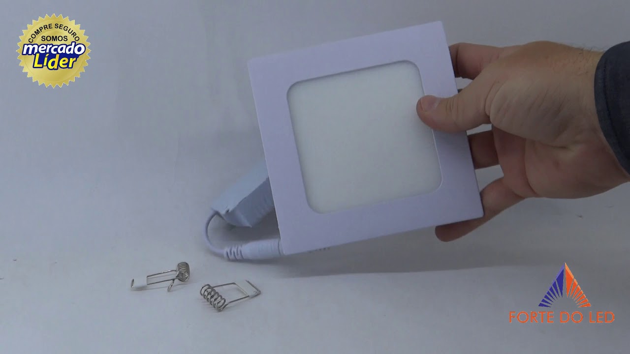 PAINEL 6W EMBUTIR - QUADRADO