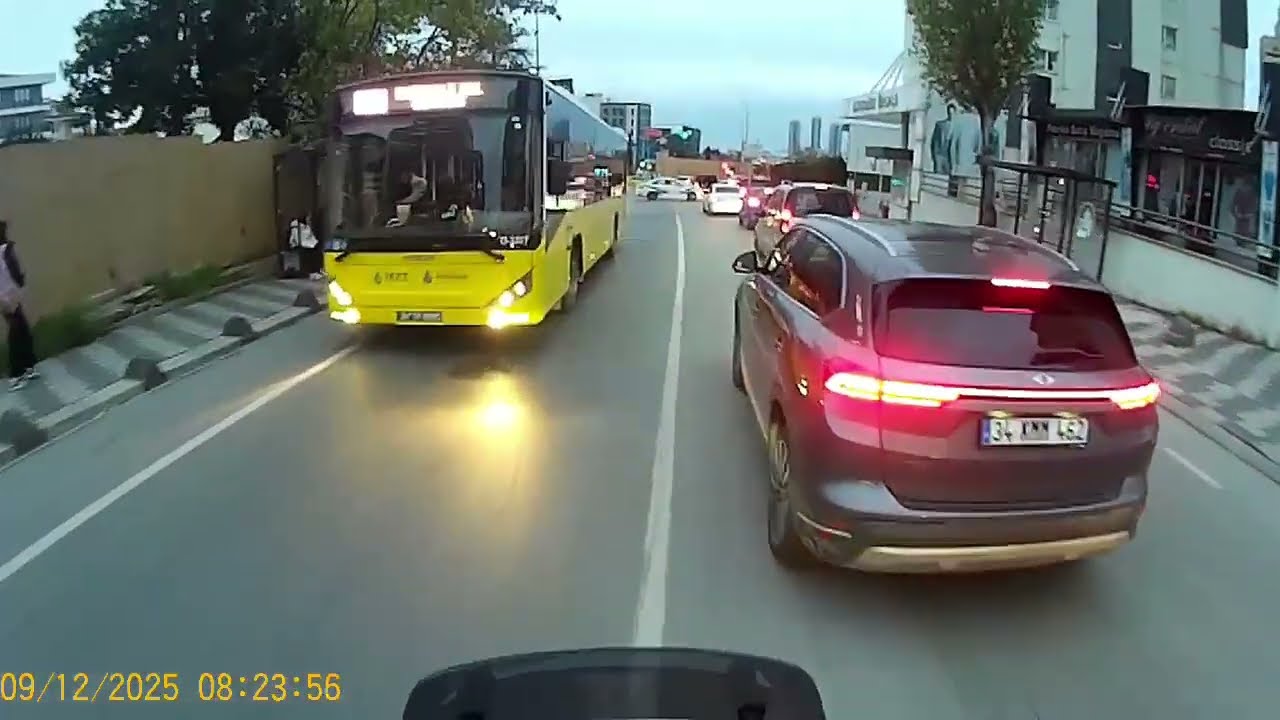 Sadece Yol   /  İSTANBUL Kartal - Ümraniye  / İşe Gidiş 09.12.2025
