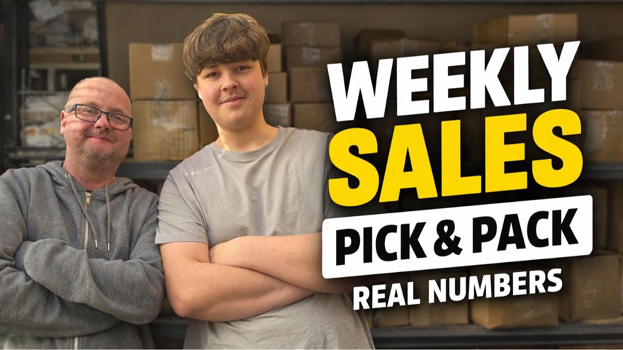 Pick & Pack Orders! Weekly eBay Sales Breakdown | Real Reseller Life