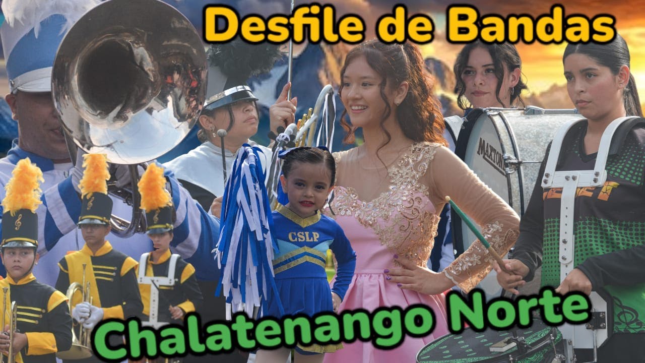 Desfile de Bandas 2024 San Ignacio Chalatenango Norte#elsalvador