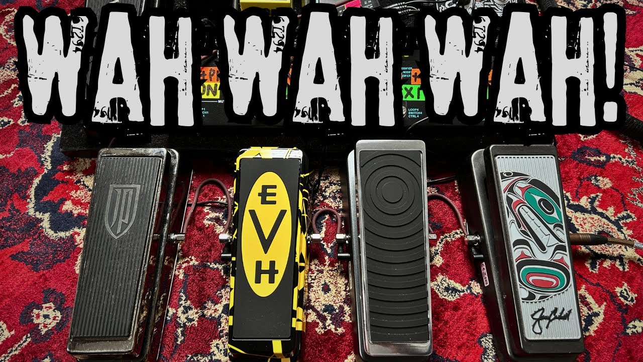 DUNLOP Signature WAH COMPARISON | Cantrell, Wylde, EVH, Petrucci & CAE