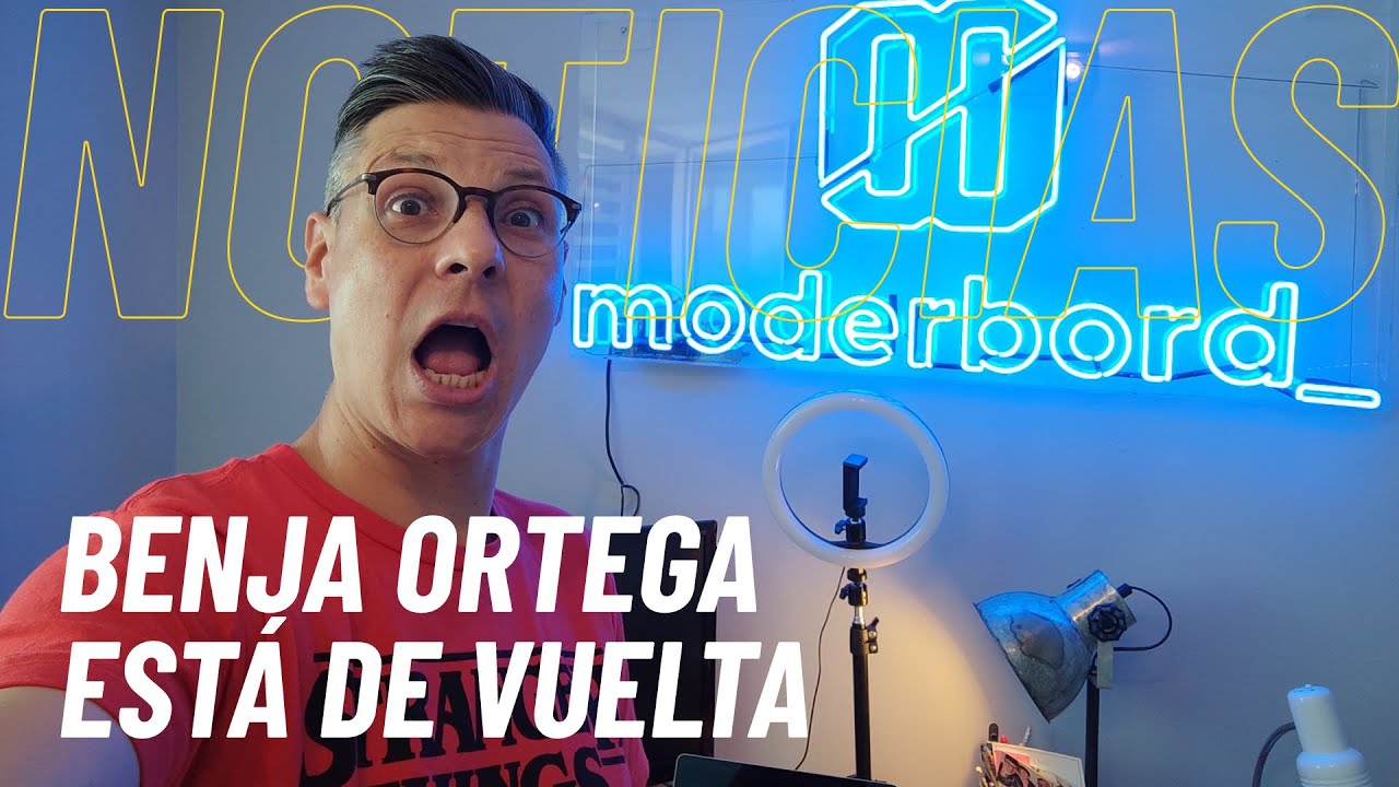 Benja Ortega est&aacute; de vuelta. &iexcl;Bienvenidos a moderbord!