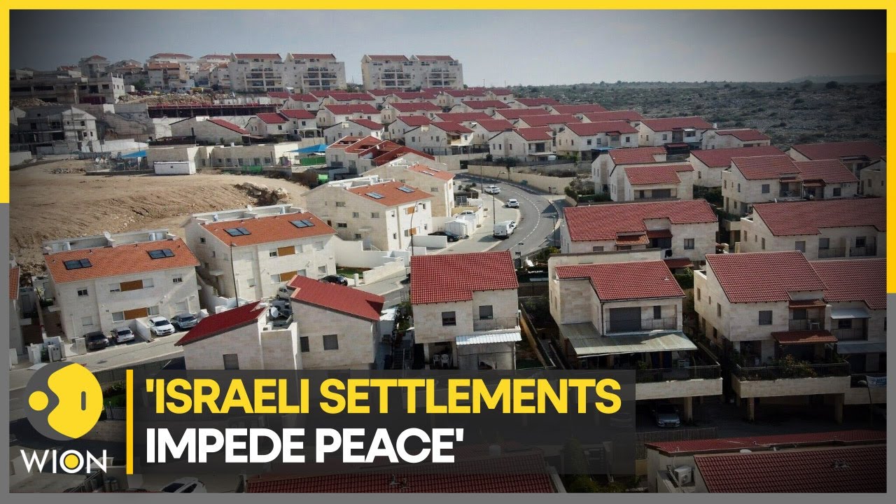 UN opposes Israel's West Bank settlement plan; UNSC says, 'Israeli settlements impede peace' | WION