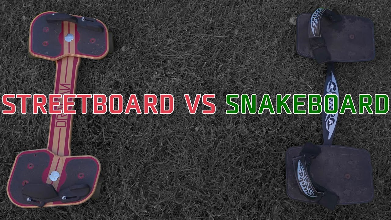 Streetboard VS Snakeboard | What is the difference?