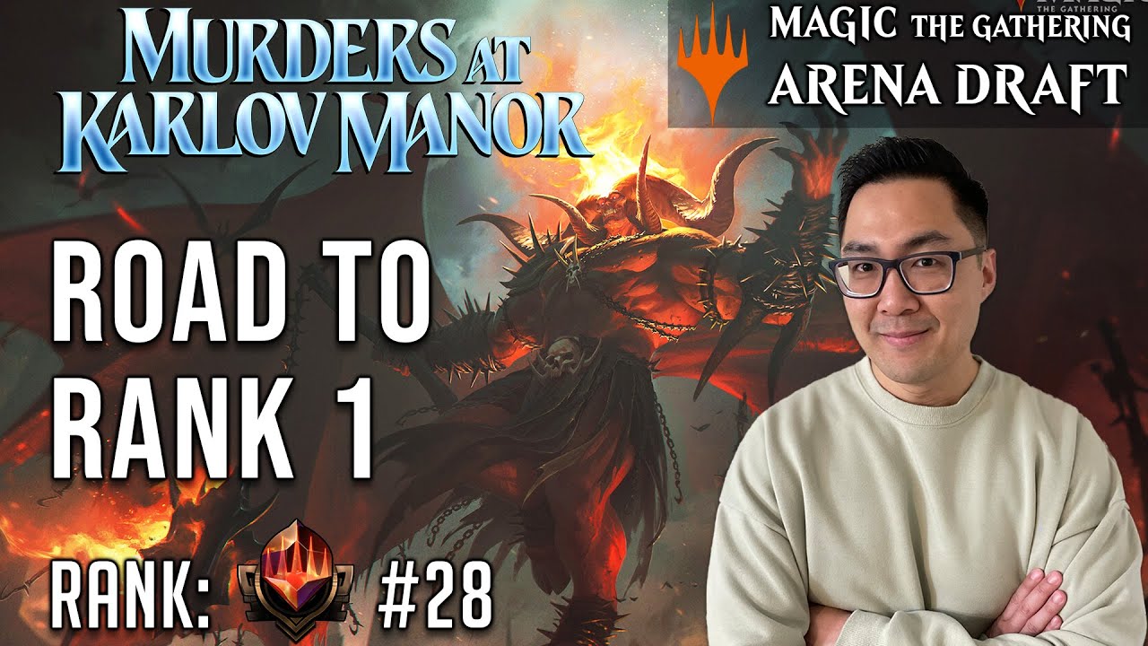 5-Color Rakdos Is Fun For Everyone | Mythic 28 | Road To Rank 1 | Murders At Karlov Manor Draft