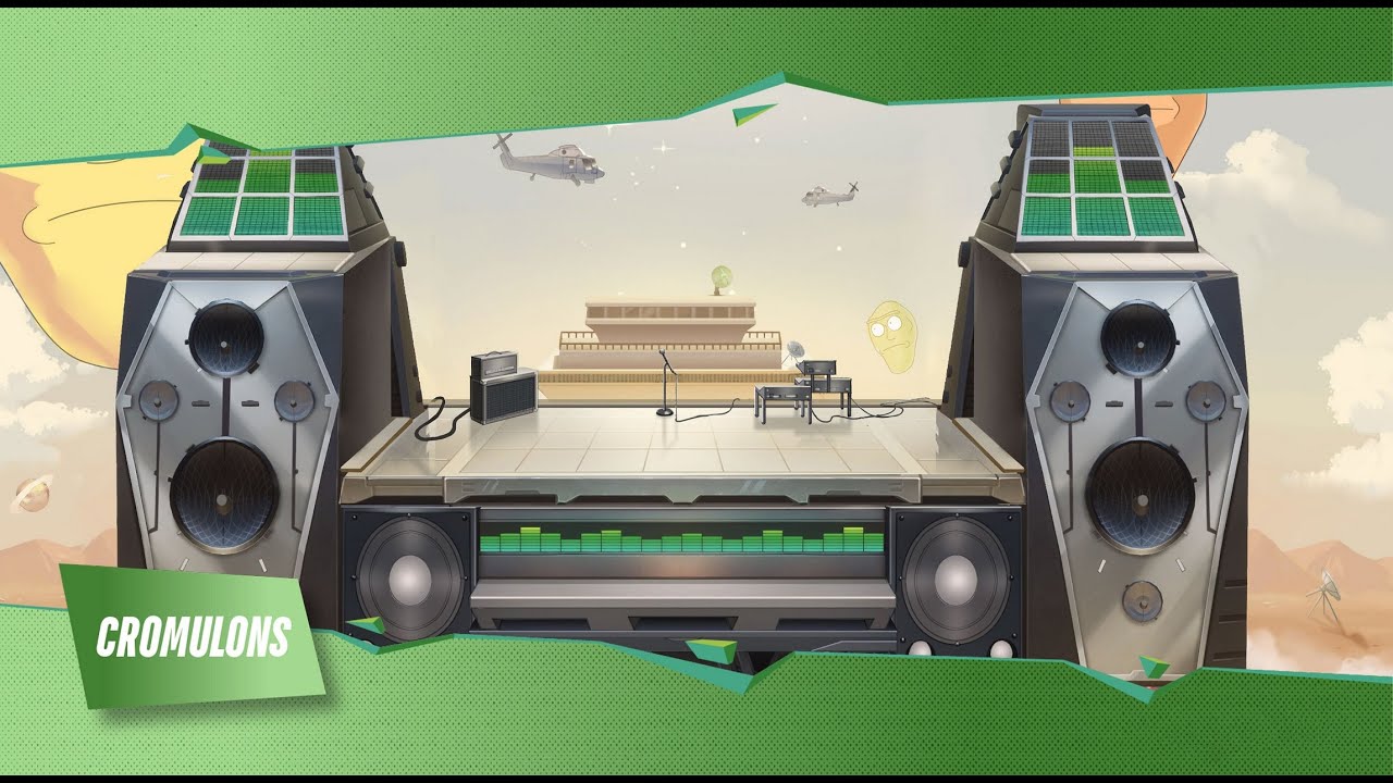 MultiVersus OST - Cromulons Rick and Morty Map
