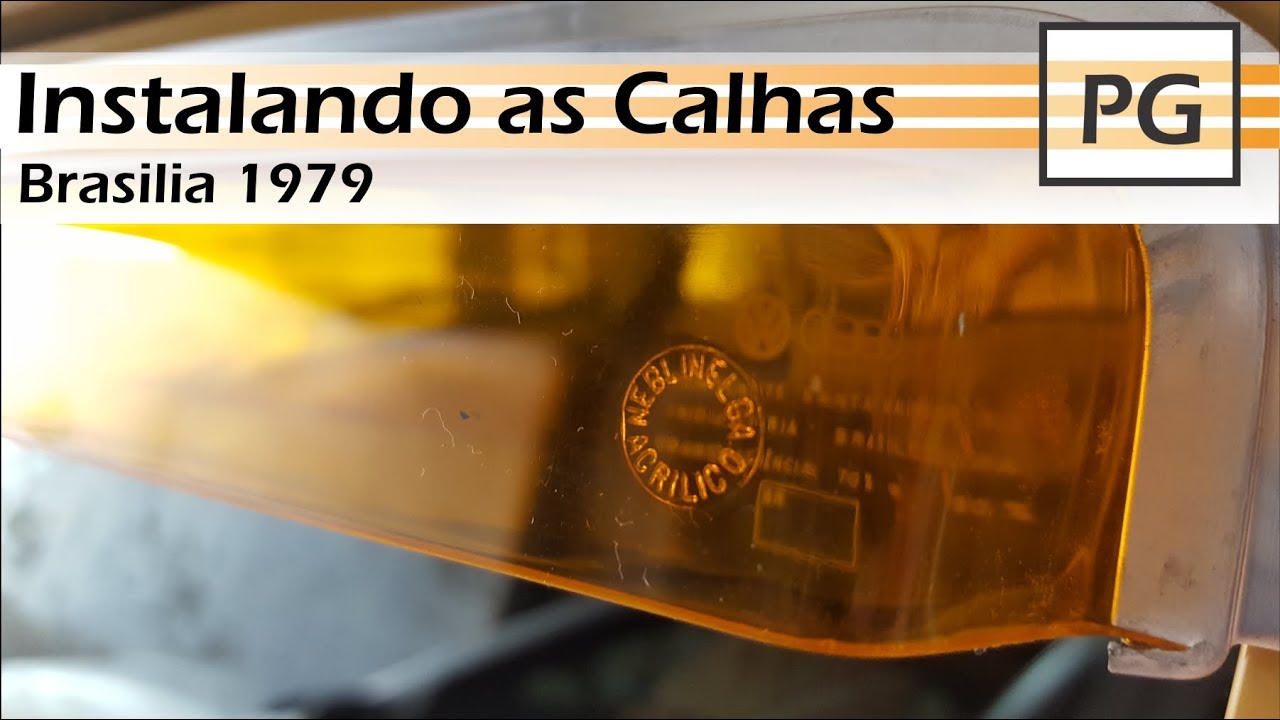 Instalando Calhas de Chuva na Brasilia 79'