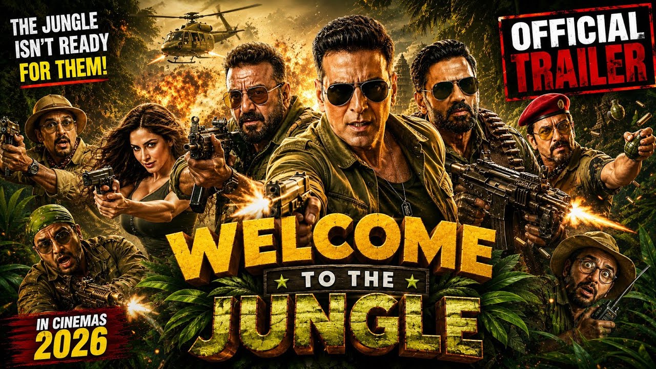 Welcome 3 Trailer | Welcome To The Jungle | Akshay Kumar | Jacqueline | Disha Patani