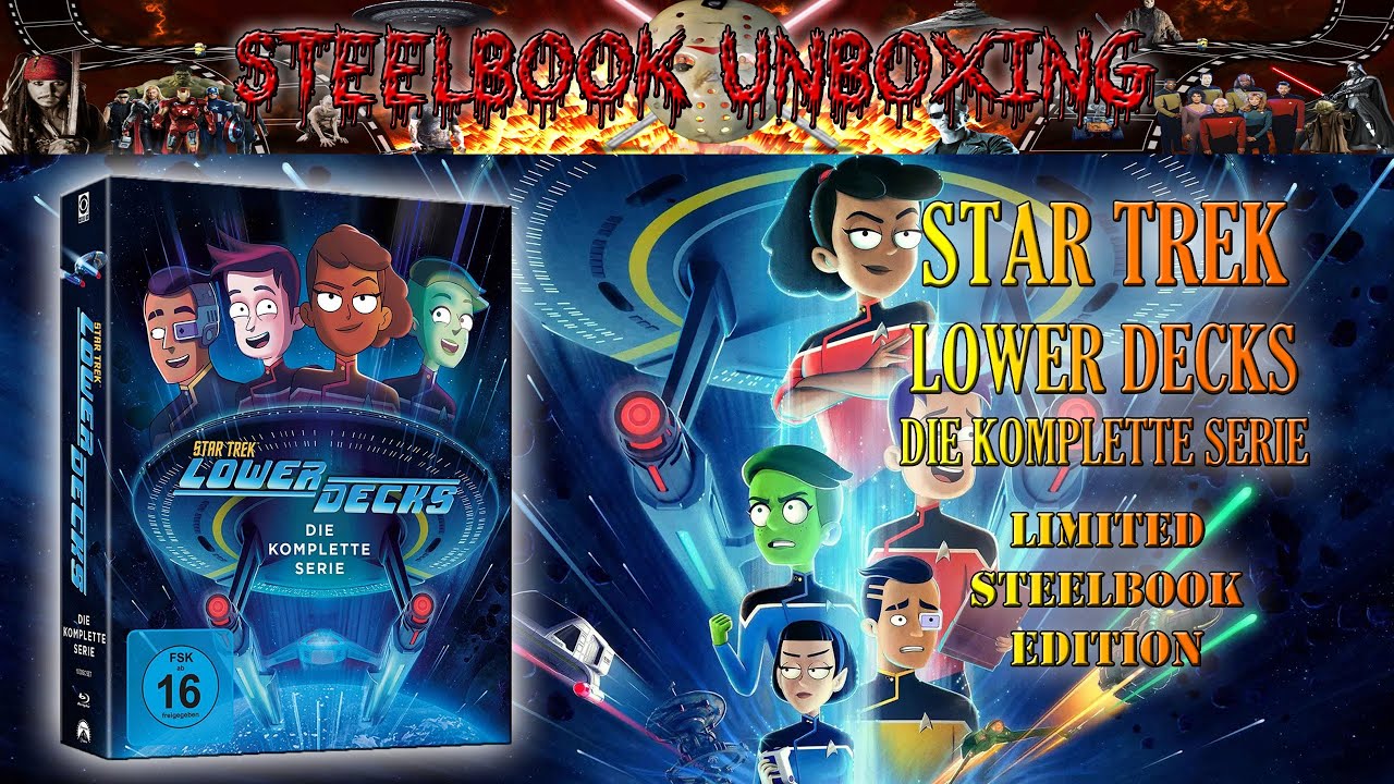Unboxing - STAR TREK: LOWER DECKS - Die komplette Seire - Steelbook