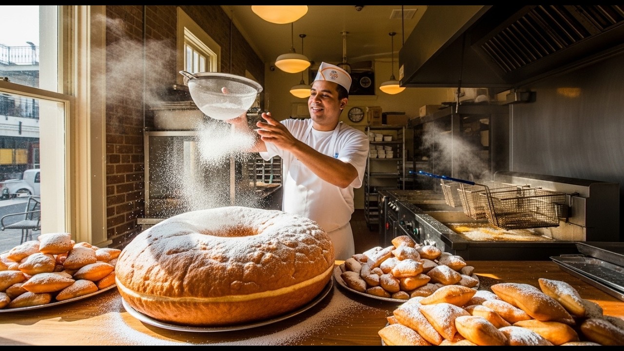 Inside the New Orleans Beignet Bakery: Louisiana’s Sweet Fried Tradition