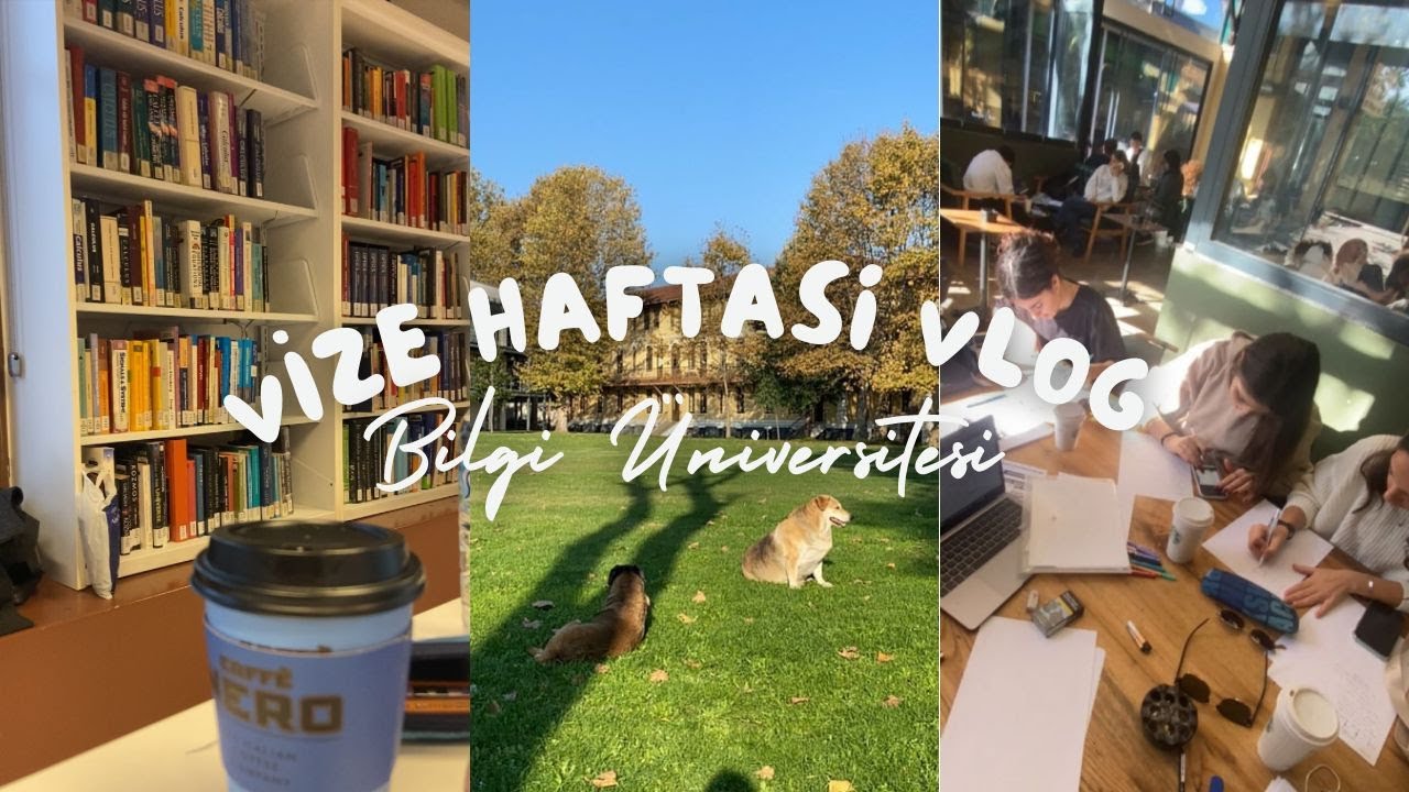 VİZE HAFTASI VLOG~vize haftaları nasıl geçer 🥲|| BİLGİ ÜNİVERSİTESİ #vlog #bilgiüniversitesi