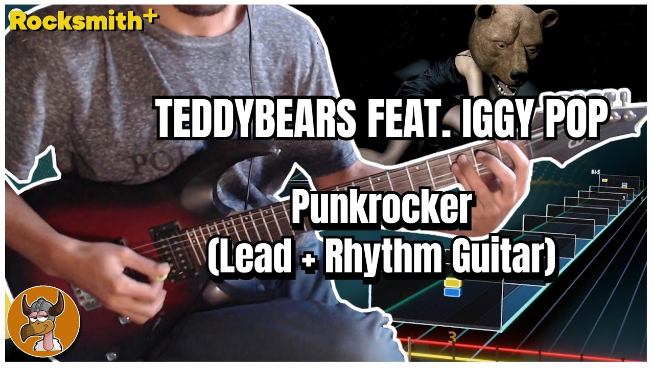 Punkrocker - Teddybears feat Iggy Pop (Lead + Rhythm Guitar 100%) (Superman Soundtrack) | Rocksmith+