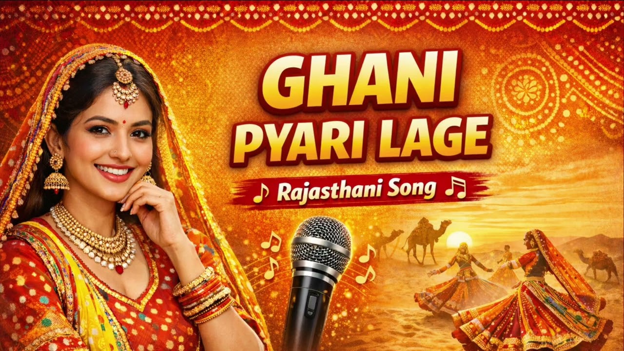 Ghani Pyari Lage (Official Song) | Latest Rajasthani Song | Gani AI Music 