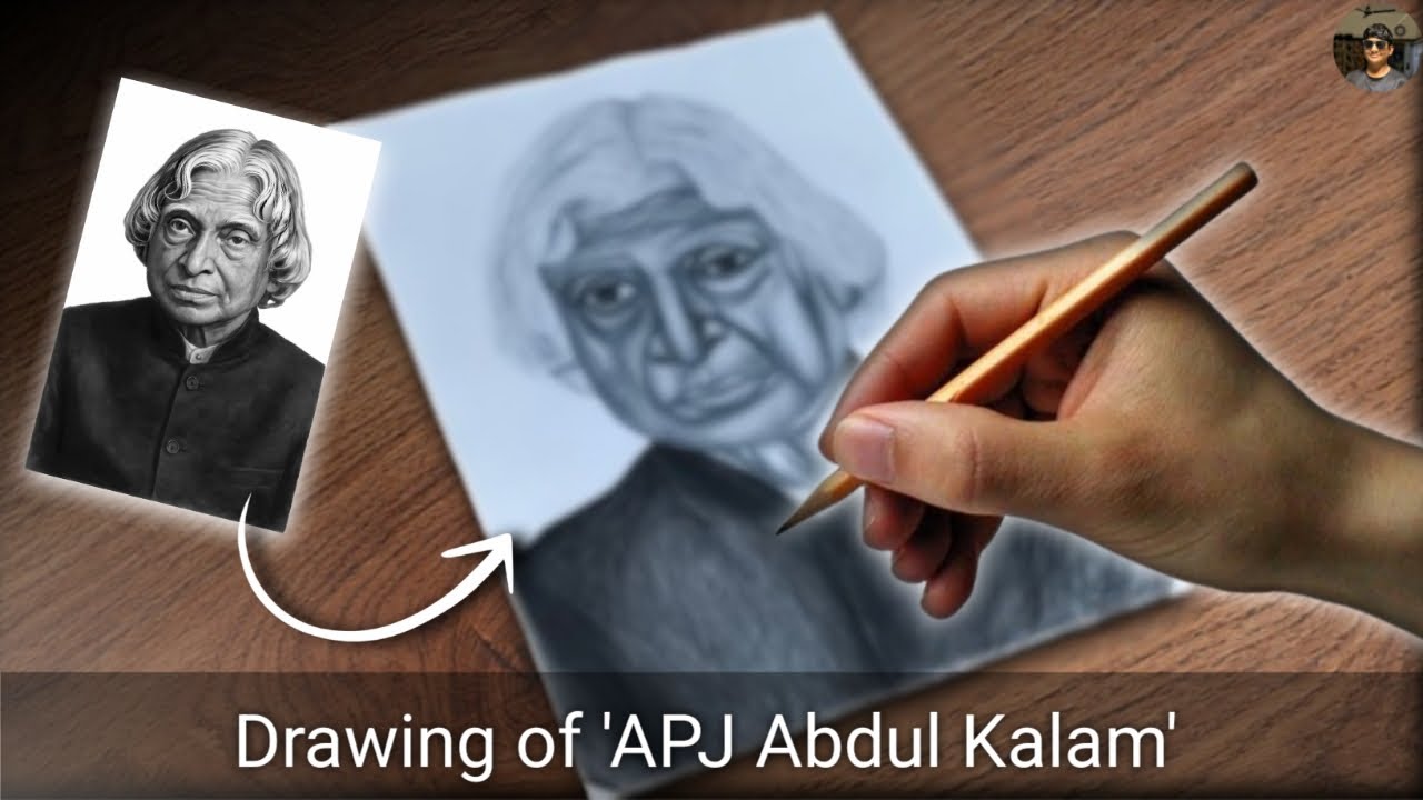🔴How to draw 'APJ Abdul Kalam' || timelapse ||