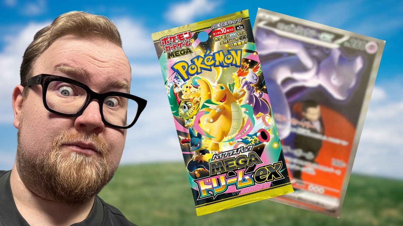MEGA dream ex opening (japońskie karty Pokemon)