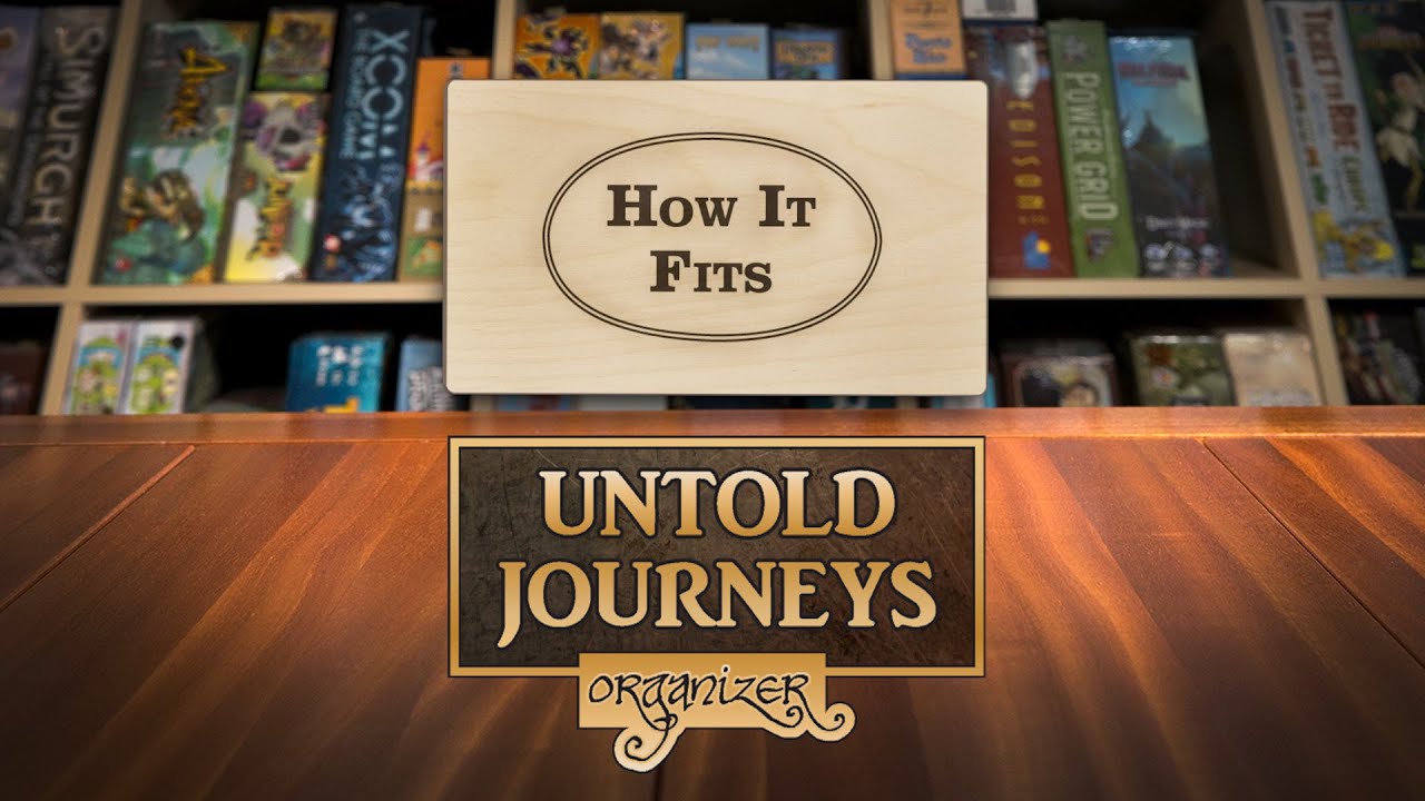 How It Fits: Untold Journeys Organizer