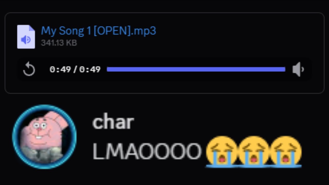I sent a trash song to underground rappers...