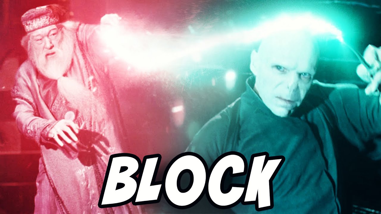 How Dumbledore BEAT Voldemort's Avada Kedavra (Book Vs Movie) - Harry Potter Explained