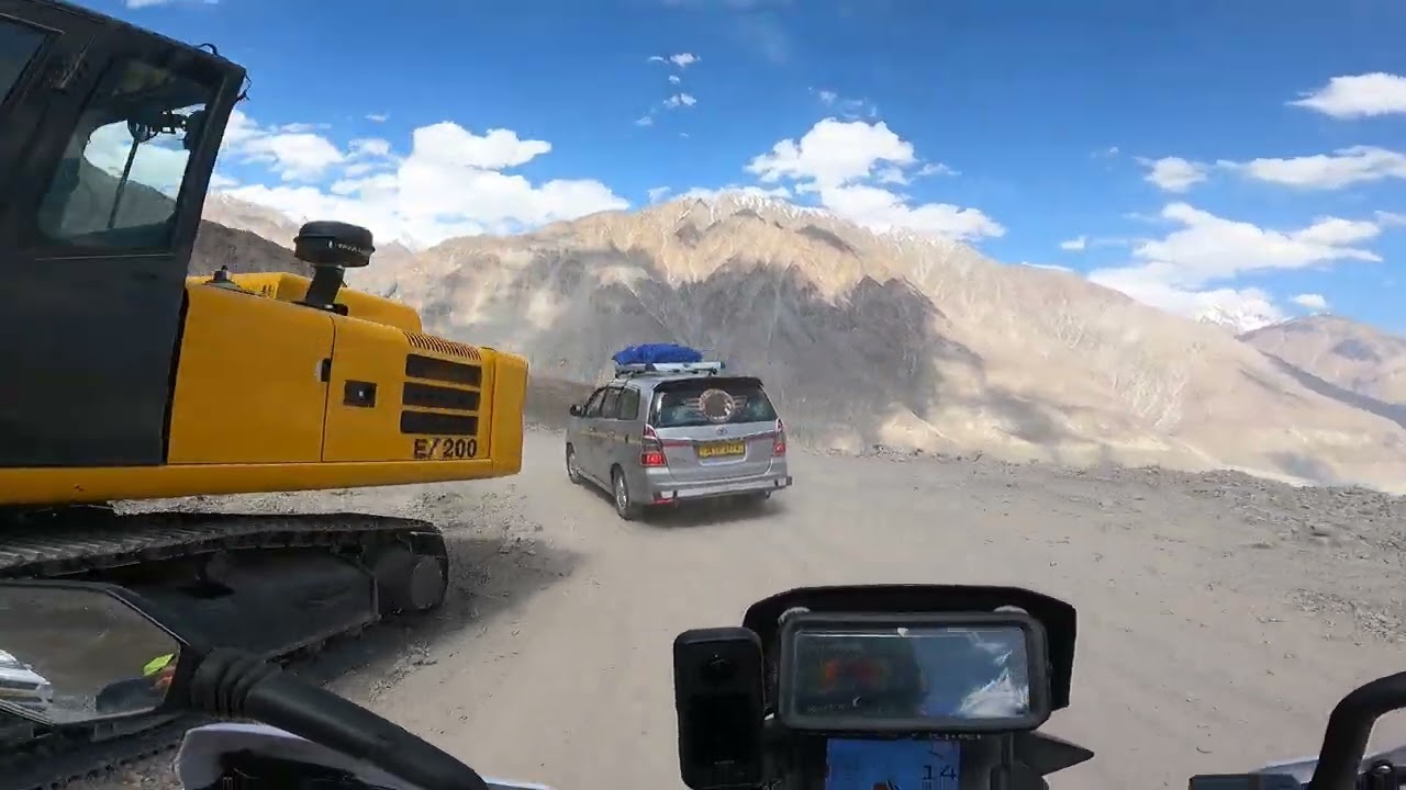 “Miles of silence, mountains of stories — welcome to the raw beauty of Ladakh.” #ladakh #mountains