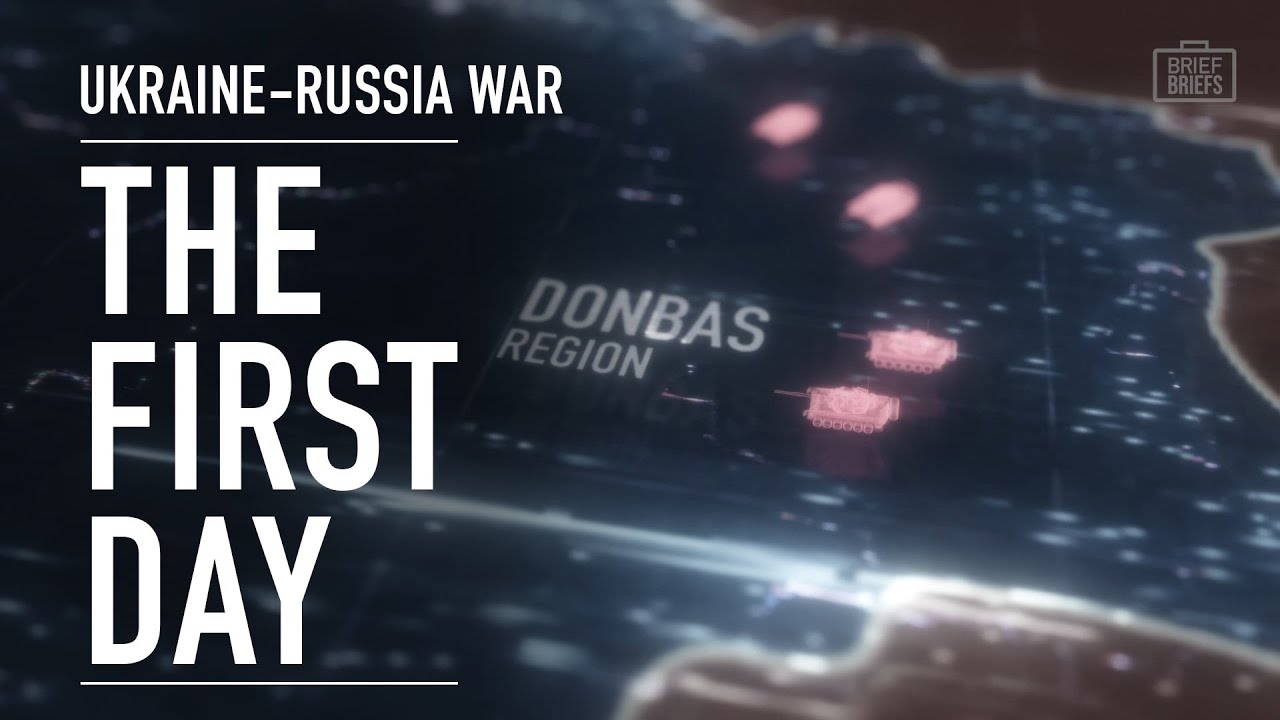 Ukraine War: The First Day - How the Invasion Began. [ a map exploration ]
