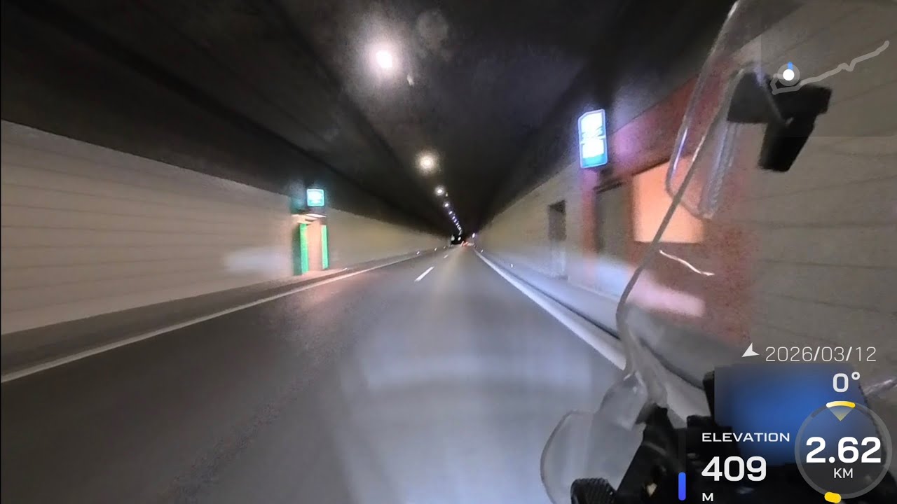 Evening Ride in Geneva - pure sound (no music)