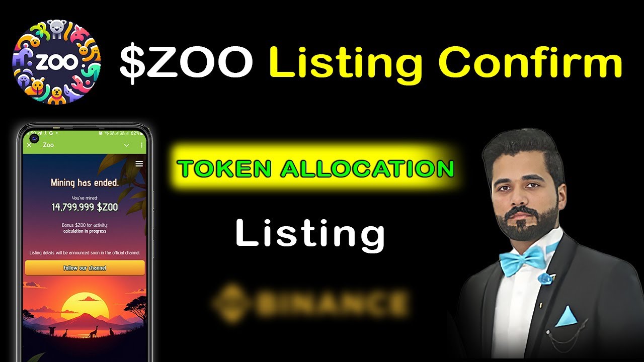Zoo Airdrop Listing Confirm | Zoo Airdrop Price | Zoo Listing on Binance?